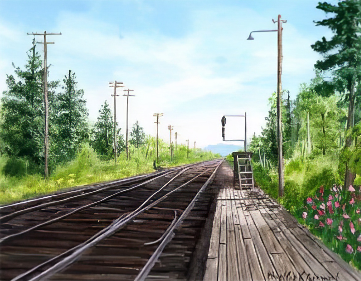 Winnisquam Railroad Tracks