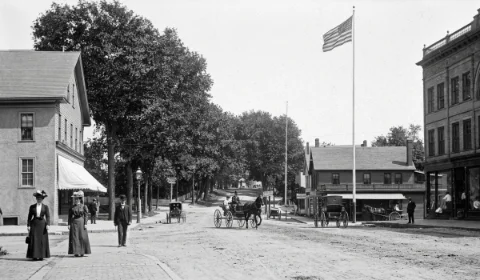 Main Street, Wolfeboro, 1910