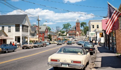 Main Street, Wolfeboro, 1980